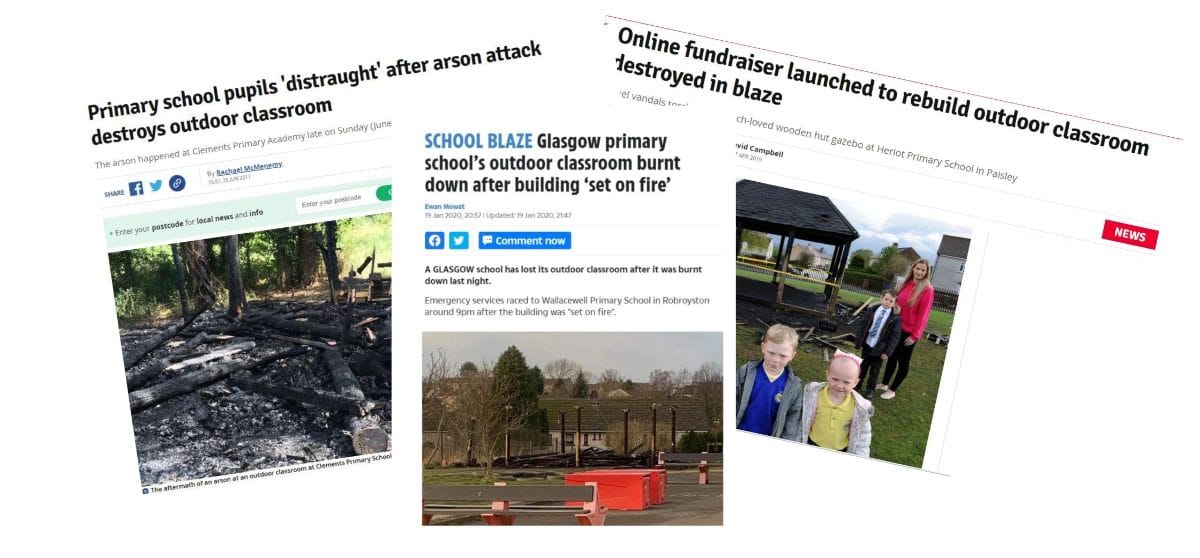 School Damage News Articles